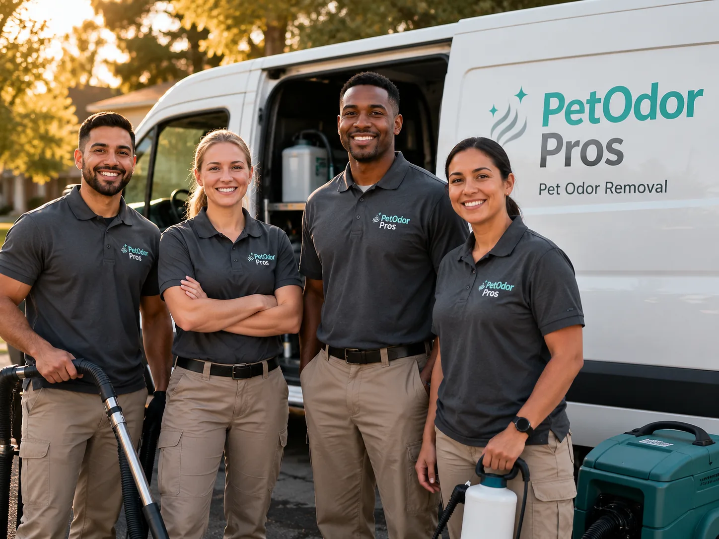 Pet Odor Removal team serving Custer City, PA